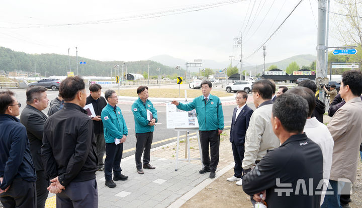 [경기광주=뉴시스] 광주시가 관음사거리 회전교차로 설치 사업을 완료했다 (사진=광주시 제공) 2026.04.21.photo@newsis.com