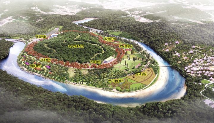 [대전=뉴시스]대전 서구 흑석동 일대에 조성하는 '대전 노루벌 지방(국가)정원 조성사업'이 행정안전부 중앙투자심사를 통과했다. 노루벌 지방정원 조감도. 2026. 04. 21 photo@newsis.com *재판매 및 DB 금지