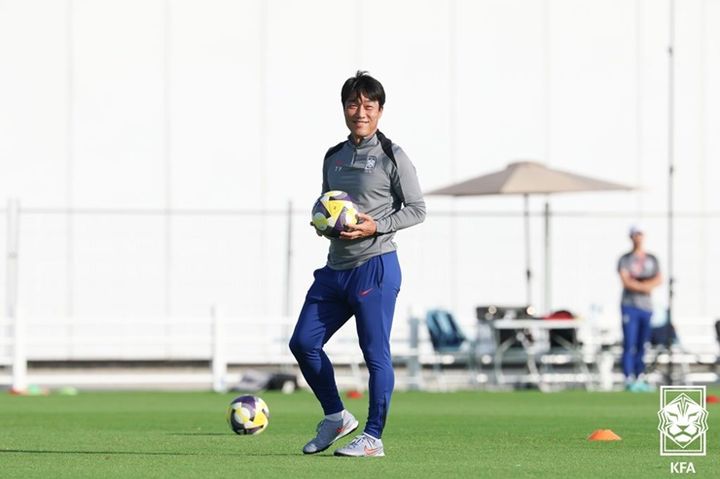 [서울=뉴시스] 한국 축구 16세 이하(U-16) 김태엽 감독. (사진=대한축구협회 제공) 2026.04.21. photo@newsis.com *재판매 및 DB 금지