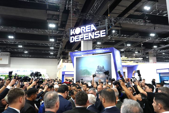 [쿠알라룸푸르=뉴시스] 방위사업청과 국방기술진흥연구소, 한국방위산업진흥회는 20일부터 23일(현지시간)까지 말레이시아 쿠알라룸푸르 마이텍(MITEC)에서 열리는 아시아 최대 규모의 방산전시회 'DSA 2026'에 참가해 통합한국관을 운영한다. (사진=한국방위산업진흥회 제공) 2026.04.22. *재판매 및 DB 금지