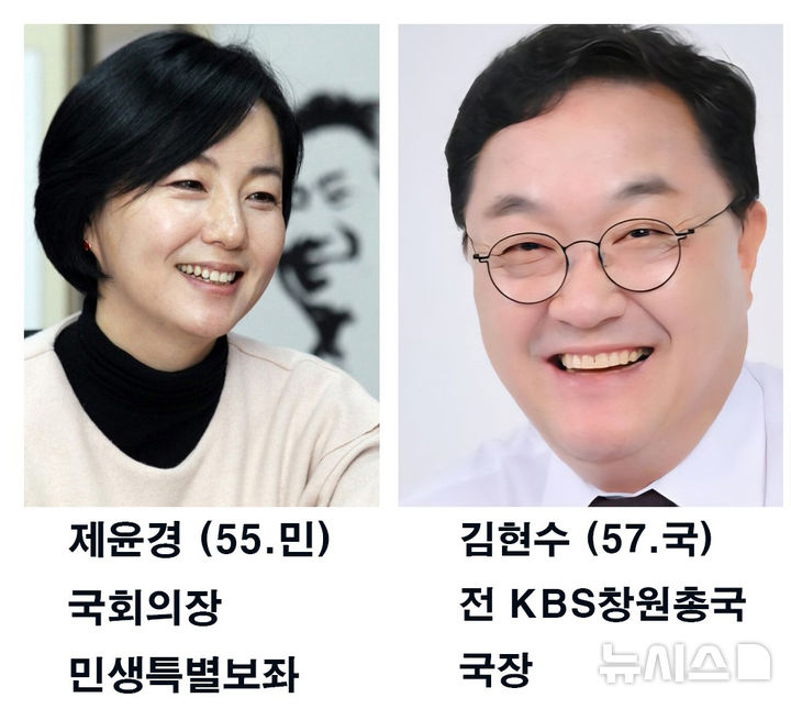 [6·3하동]민주 제윤경 vs 국민의힘 김현수…맞대결 확정