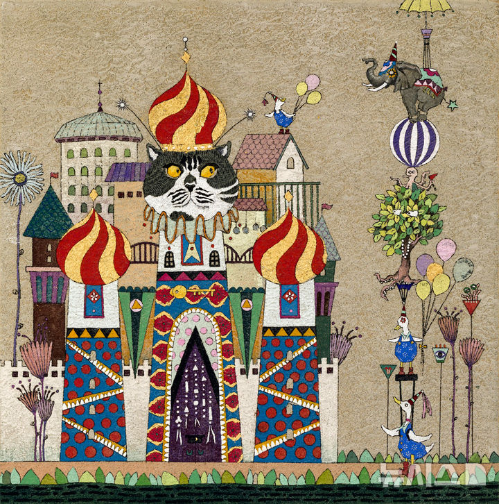 [나주=뉴시스] '2026 나주방문의 해'를 맞아 한국천연염색박물관에서 전통 민화를 현대적으로 재해석한 송지은 작가 초대전이 열린다. (사진=나주시 제공) photo@newsis.com *재판매 및 DB 금지