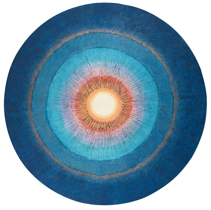 〈하늘의 땅〉, 2011, 패널, 종이에 천연 안료, 179 cm, 국립현대미술관 이건희컬렉션 *재판매 및 DB 금지