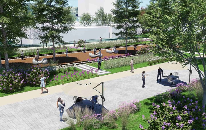 대야역 풀랫폼 조성계획 조감도(사진=군산시 제공) *재판매 및 DB 금지