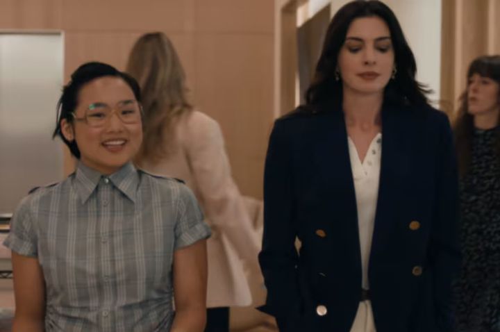 [서울=뉴시스] '악마는 프라다를 입는다 2'의 예고편이 공개되자 작중 출연한 중국인 캐릭터의 설정을 두고 논란이 일고 있다.&nbsp; (사진=웨이보)