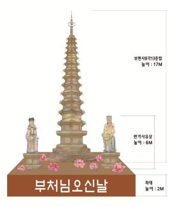 [서울=뉴시스] 평화와 화합의 묘향산 보현사 8각 13층탑 등 (사진=대한불교조계종 제공) 2026.04.22. photo@newsis.com *재판매 및 DB 금지