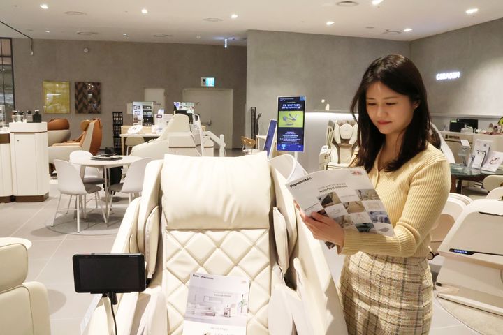 [대구=뉴시스] 대구 신세계백화점은 파나소닉 안마의자 행사를 진행한다. (사진 = 대구 신세계백화점 제공) 2026.04.22. photo@newsis.com *재판매 및 DB 금지
