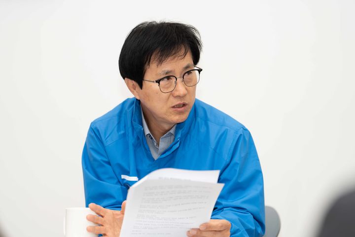 [대전=뉴시스] 성광진 6·3대전시교육감 선거 예비후보. (사진=성광진 후보 캠프 제공) 2026.04.22. photo@newsis.com *재판매 및 DB 금지