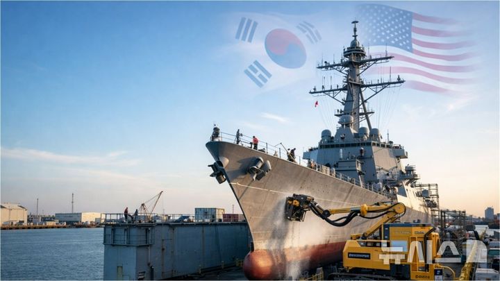 중소조선연구원, 美 함정 MRO 경쟁력 강화사업 추진 - 뉴스 썸네일 이미지