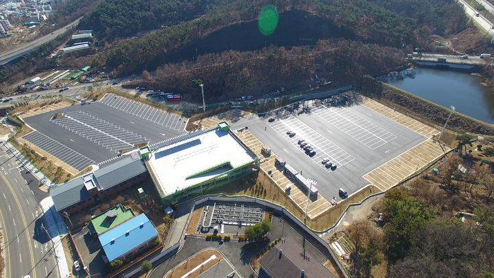 [대구=뉴시스] 대구 북구 태전화물차 공영차고지. (사진=북구 제공) 2026.04.22. photo@newsis.com *재판매 및 DB 금지
