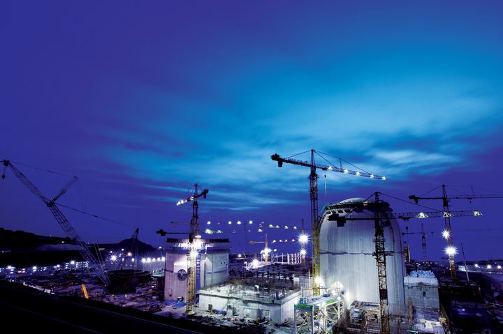 [서울=뉴시스] 대우건설이 주간사로 준공한 신월성 원자력발전소 1,2호기 공사 진행 당시 사진 2026. 4. 22. *재판매 및 DB 금지