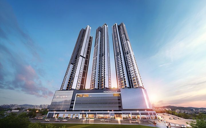 '아산 경남아너스빌' 1순위 465가구 모집에 5명 신청 그쳐