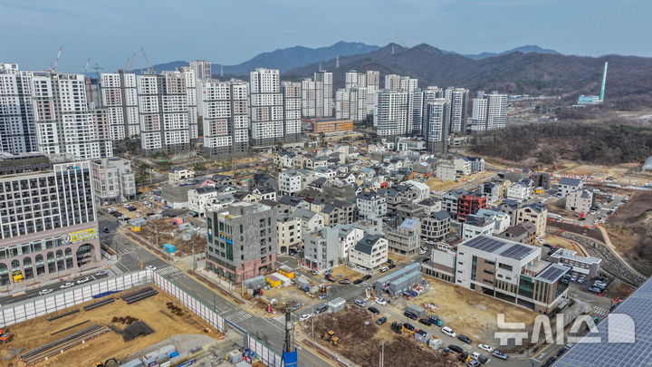 [과천=뉴시스] 과천지식정보타운 단독주택지역 전경. (사진=과천시 제공). 2026.04.22.photo@newsis.com