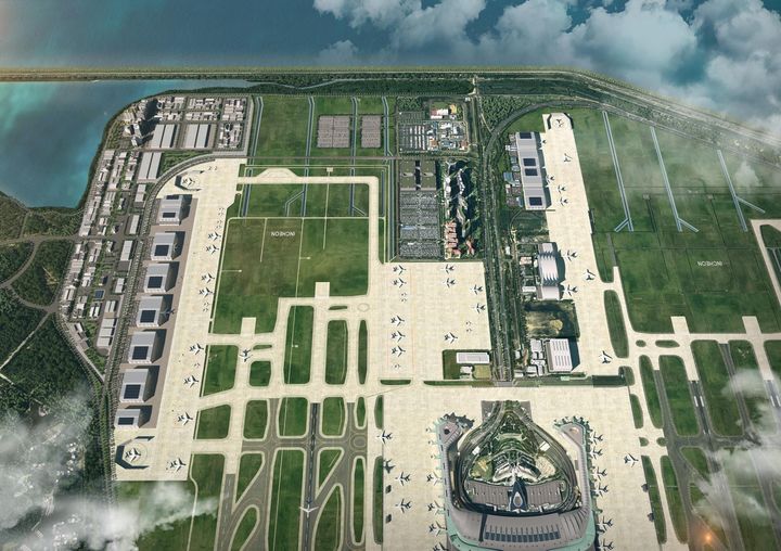 [인천공항=뉴시스] 사진은 인천공항 MRO 단지 조감도. 2026.04.26. (사진=인천공항공사 제공) photo@newsis.com *재판매 및 DB 금지