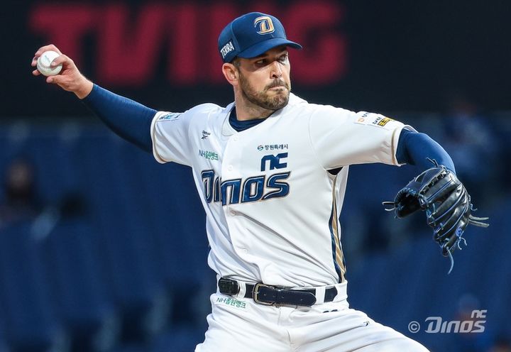 [서울=뉴시스] 프로야구 NC 다이노스의 드류 버하겐. (사진 = NC 다이노스 제공) *재판매 및 DB 금지