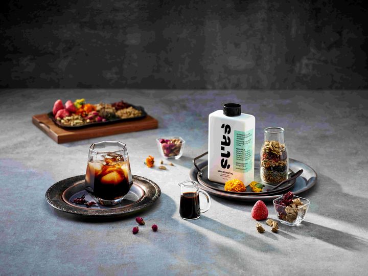 [서울=뉴시스] 파라다이스 호텔 부산 로비 라운지 크리스탈 가든에서 선보이는 '산스커피'(사진=파라다이스) *재판매 및 DB 금지