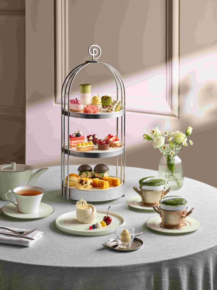 [서울=뉴시스] 파라다이스시티 '라운지 파라다이스'가 선보이는 애프터눈 티 세트(사진=파라다이스) *재판매 및 DB 금지