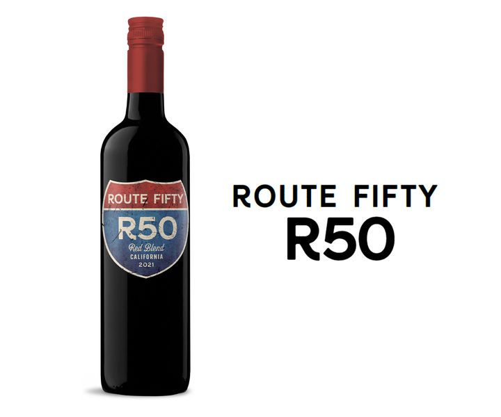 [서울=뉴시스] 나라셀라가 미국 캘리포니아 데일리 와인 '루트50(Route 50)'을 국내에 출시한다.(사진=나라셀라) *재판매 및 DB 금지