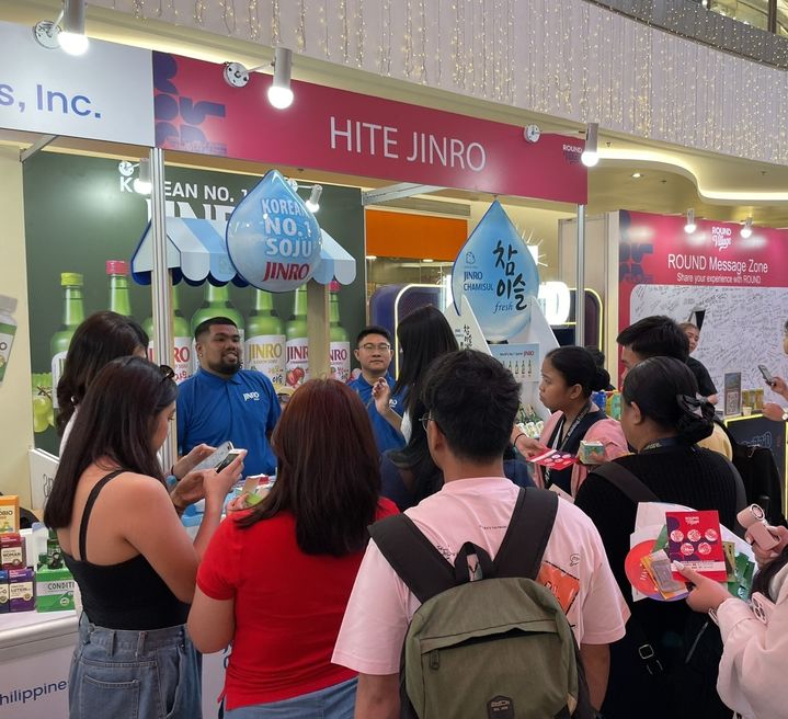 [서울=뉴시스] 하이트진로가 필리핀 마닐라에서 열린 '2026 라운드 인 더 필리핀'에 참여하며 동남아 시장 내 영타깃 공략을 강화했다.(사진=하이트진로) *재판매 및 DB 금지