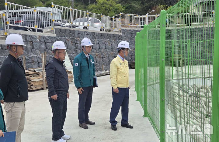박동식 사천시장, 이상기후 대비 현장점검 실시