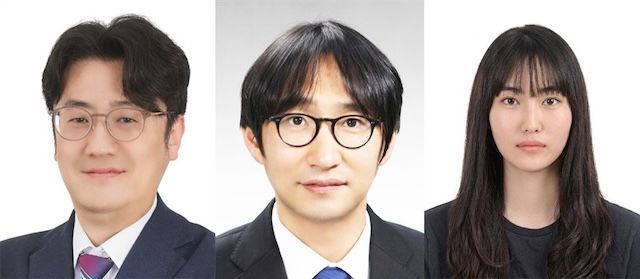 [서울=뉴시스] (왼쪽부터) 한양대 ERICA 조국영 교수, 공주대 윤수근 교수, 한양대 ERICA 임은빈 석사과정생(제1저자). (사진=한양대 에리카 제공) 2026.04.23. photo@newsis.com *재판매 및 DB 금지