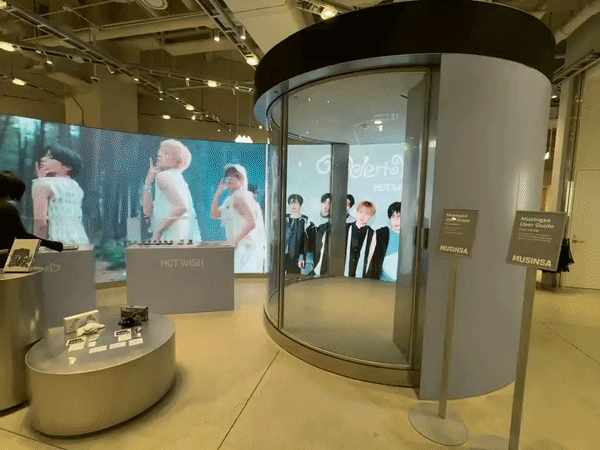 [서울=뉴시스] 지하 1층의 고객 체험형 공간 '무싱사'. (사진=뉴시스) *재판매 및 DB 금지