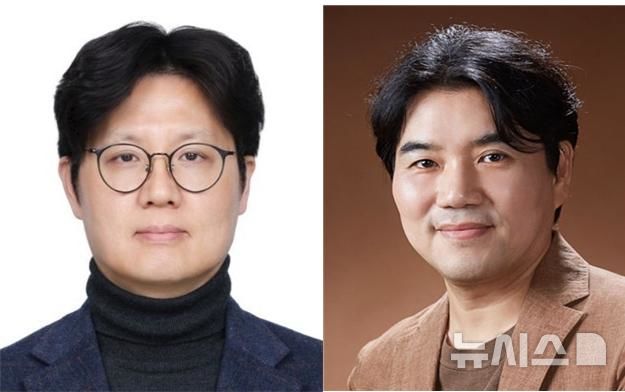 [창원=뉴시스]지난 21일 한국과학기술회관에서 열린 '2026년 과학·정보통신의 날 기념식'에서 국무총리상을 받은 한국전기연구원(KERI) 강동준(왼쪽) 홍도관 박사.(사진=KERI 제공) 2026.04.23. photo@newsis.com