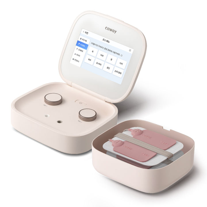 [서울=뉴시스] 개인용 저주파 자극기 '테라솔 P' (사진=코웨이 제공) 2026.04.23. photo@newsis.com *재판매 및 DB 금지