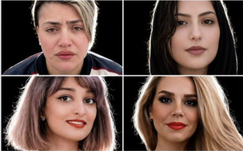 [서울=뉴시스] 도널드 트럼프 미국 대통령은 이란 당국이 반정부 시위 등에 연루된 여성 8명의 처형 계획을 중단하기로 했다고 22일(현지 시간) 밝혔다. 사진은 트럼프 대통령이 공유한 처형 예정 이란 여성 시위대 사진. (사진 출처: 트럼프 트루스소셜) 2026.04.23. *재판매 및 DB 금지