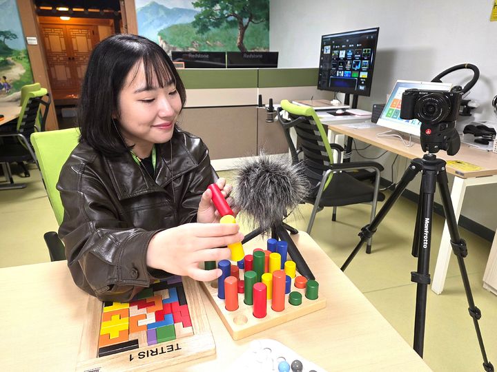 [원주=뉴시스] 국내 최초 ASMR 유튜버 '미니유'와 협업... 힐링 영상 제작. (사진=한국보훈복지의료공단 제공) 2026.04.23. photo@newsis.com *재판매 및 DB 금지