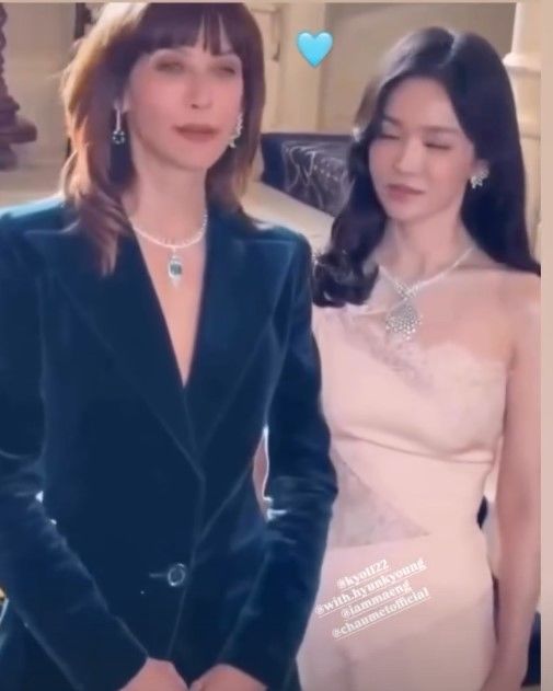 [서울=뉴시스] 소피 마르소, 송혜교. (사진=인스타그램 캡처) 2026.04.23. photo@newsis.com *재판매 및 DB 금지