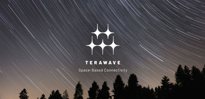 블루 오리진의 위성통신 서비스 '테라웨이브' 로고. (사진=블루 오리진 홈페이지 캡처) *재판매 및 DB 금지