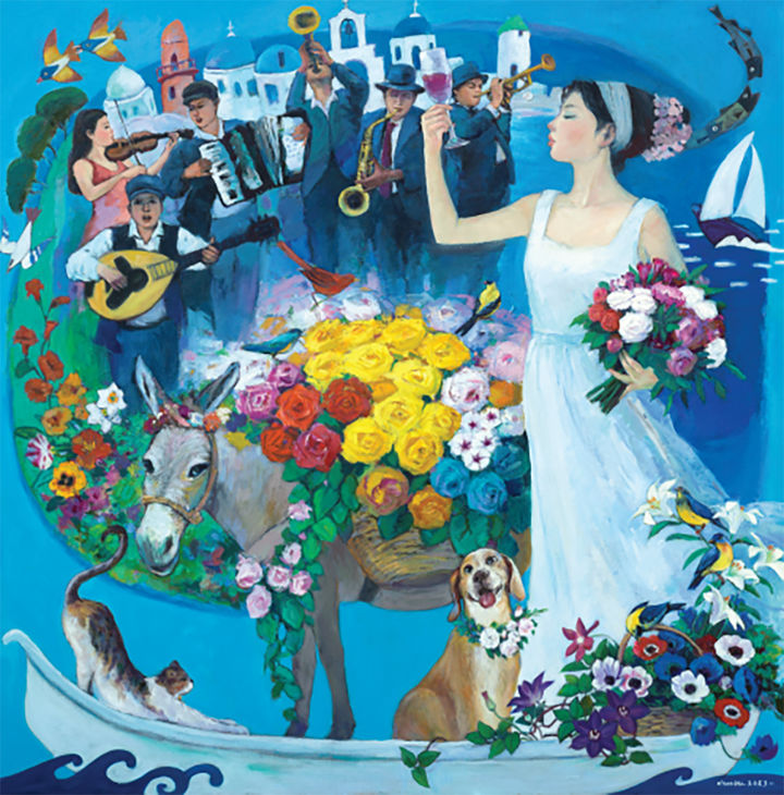 [곡성=뉴시스] 전남 곡성군은 갤러리107 '이정섭 작가 기획 초대전'. (사진=곡성군청 제공). photo@newsis.com *재판매 및 DB 금지