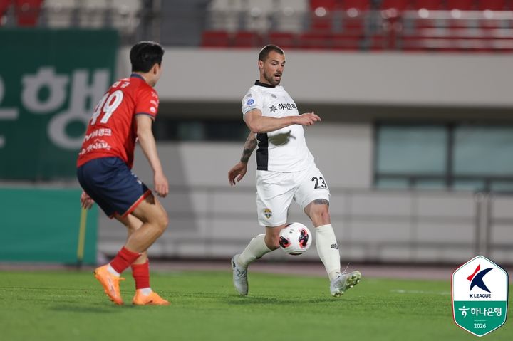 [서울=뉴시스]K리그1 강원 강투지. (사진=한국프로축구연맹 제공)