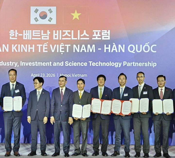 23일 남양유업이 베트남 유통기업 '푸 타이 홀딩스'와 3년간 700억원 규모의 K-분유 기반 K-푸드 산업협력 위한 전략적 업무협약(MOU) 체결했다. (사진=남양유업 제공) *재판매 및 DB 금지