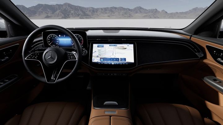 [서울=뉴시스] 메르세데스-벤츠 E 200 익스클루시브 인테리어. (사진=메르세데스-벤츠 코리아 제공) *재판매 및 DB 금지