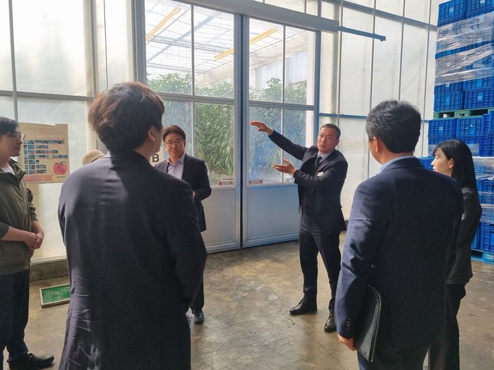 김제 스마트 수출전문단지 구축사업 현장설명회(사진=김제시 제공) *재판매 및 DB 금지