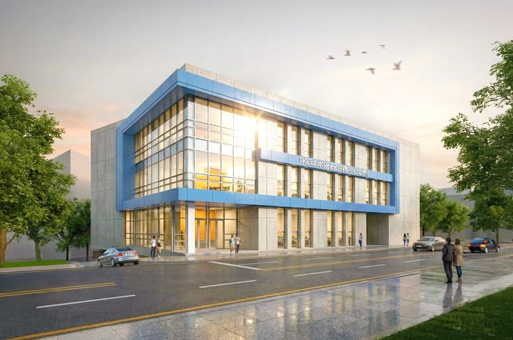 [순창=뉴시스] 신축사업이 손조롭게 진행 중인 순창군 '공공임대형 지식산업센터' 조감도. *재판매 및 DB 금지