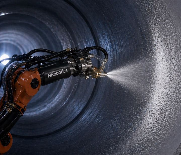 앤로보틱스가 개발 중인 세라믹 코팅 로봇 구현 이미지 (사진=앤로보틱스) *재판매 및 DB 금지