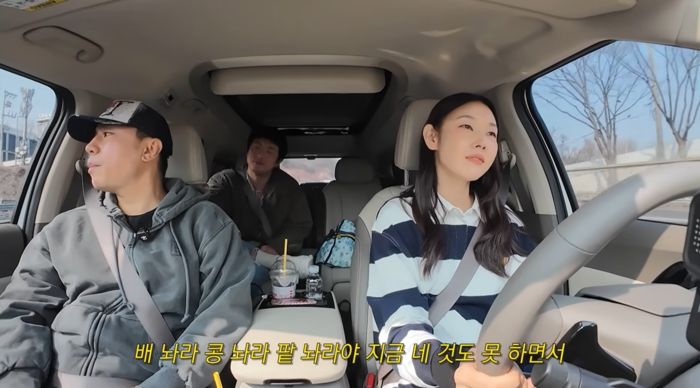 [서울=뉴시스] 배우 이시언이 모델 한혜진에게 일침을 날렸다. (사진 = 유튜브 캡처) 2026.04.24. photo@newsis.com *재판매 및 DB 금지