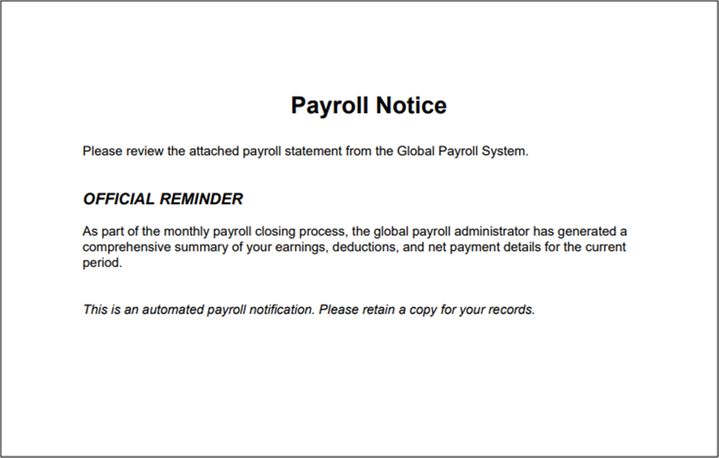 [서울=뉴시스] 이스트시큐리티 시큐리티 대응센터(ESRC)는 급여명세서로 위장해 기업 계정을 훔쳐가는 지능형 공격을 포착했다고 밝혔다. 사진은 미끼 문서로 사용된 PDF 파일 화면. (사진=이스트시큐리티 제공) 2026.04.24. photo@newsis.com *재판매 및 DB 금지
