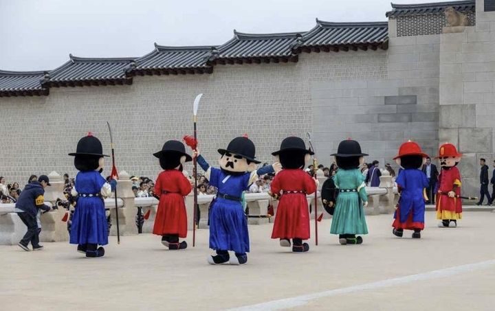 [서울=뉴시스] 지난해 인형 탈 파수 의식 모습 (사진=국가유산청 제공) 2026.04.24. photo@newsis.com *재판매 및 DB 금지
