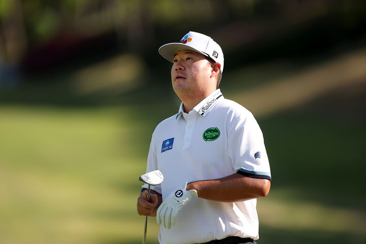 [서울=뉴시스] 임성재, 한국프로골프(KPGA) 투어 우리금융 챔피언십 둘째 날 공동 24위. (사진=KPGA 제공) *재판매 및 DB 금지