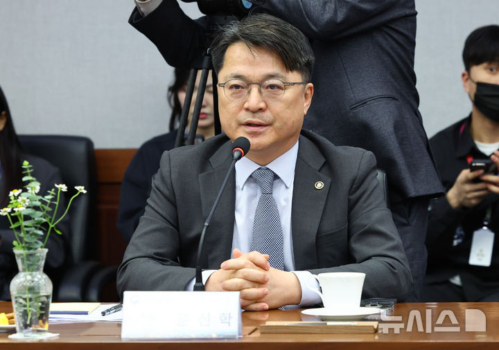 [인천=뉴시스] 황준선 기자 = 문신학 산업통상부 차관 2026.04.24. hwang@newsis.com