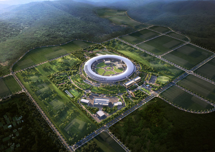 충북 청주 오창 다목적방사광가속기 조감도. (사진=충북도 제공) *재판매 및 DB 금지