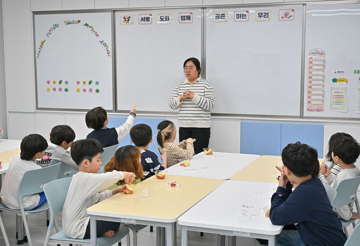 정선군 초등돌봄 교실.(사진=정선군 제공) *재판매 및 DB 금지