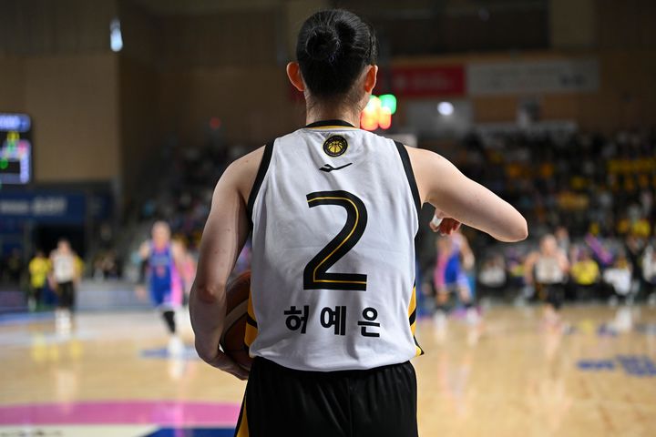 [서울=뉴시스] 여자프로농구 청주 KB국민은행의 허예은. (사진=WKBL 제공) 2026.04.26. photo@newsis.com *재판매 및 DB 금지