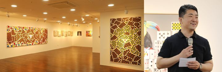 [구미=뉴시스] 전병택 작가 초대전. (사진=금오공대 제공) 2026.04.26 photo@newsis.com *재판매 및 DB 금지