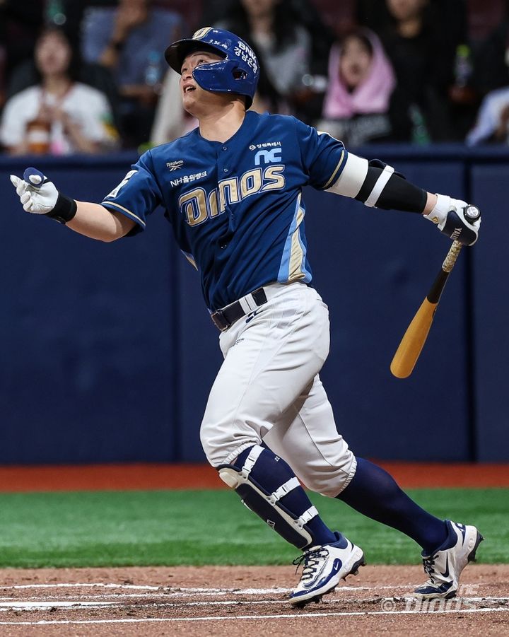 [서울=뉴시스] 프로야구 NC 다이노스의 안중열. (사진 = NC 다이노스 제공) *재판매 및 DB 금지
