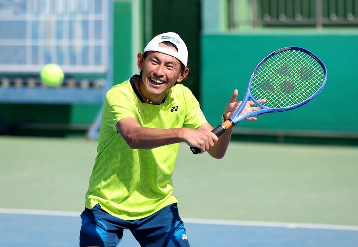 [서울=뉴시스] 전국생활체육대축전 테니스 종목 경기 모습. (사진 = 대한체육회 제공) *재판매 및 DB 금지